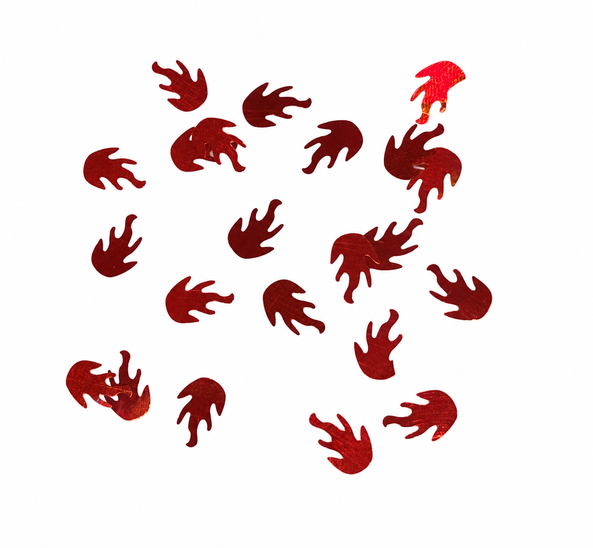 Red Fire flames shape