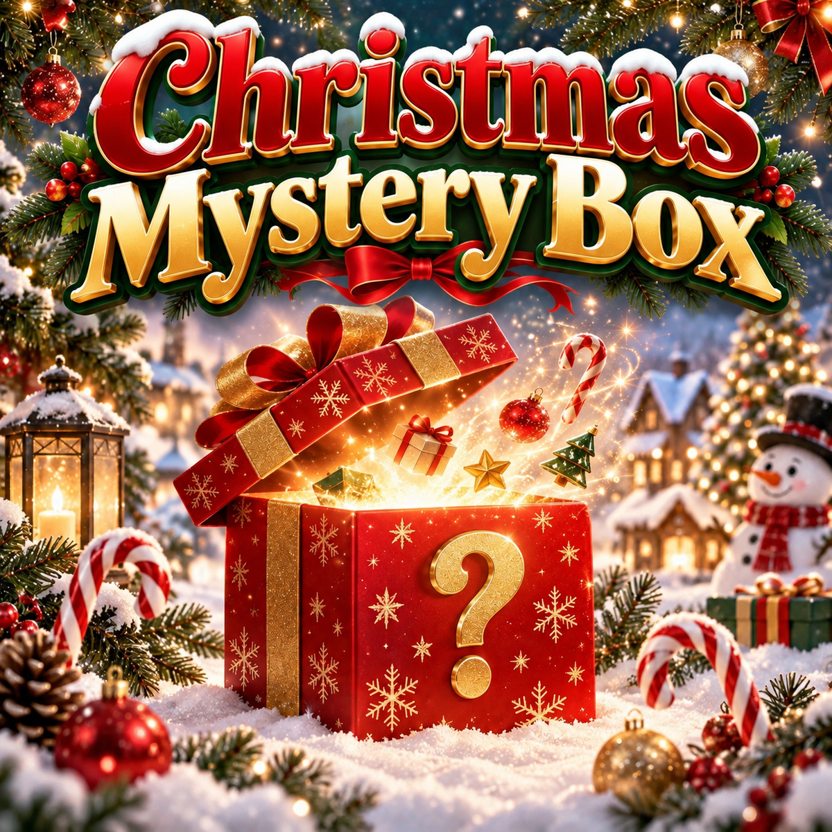 Christmas mystery box
