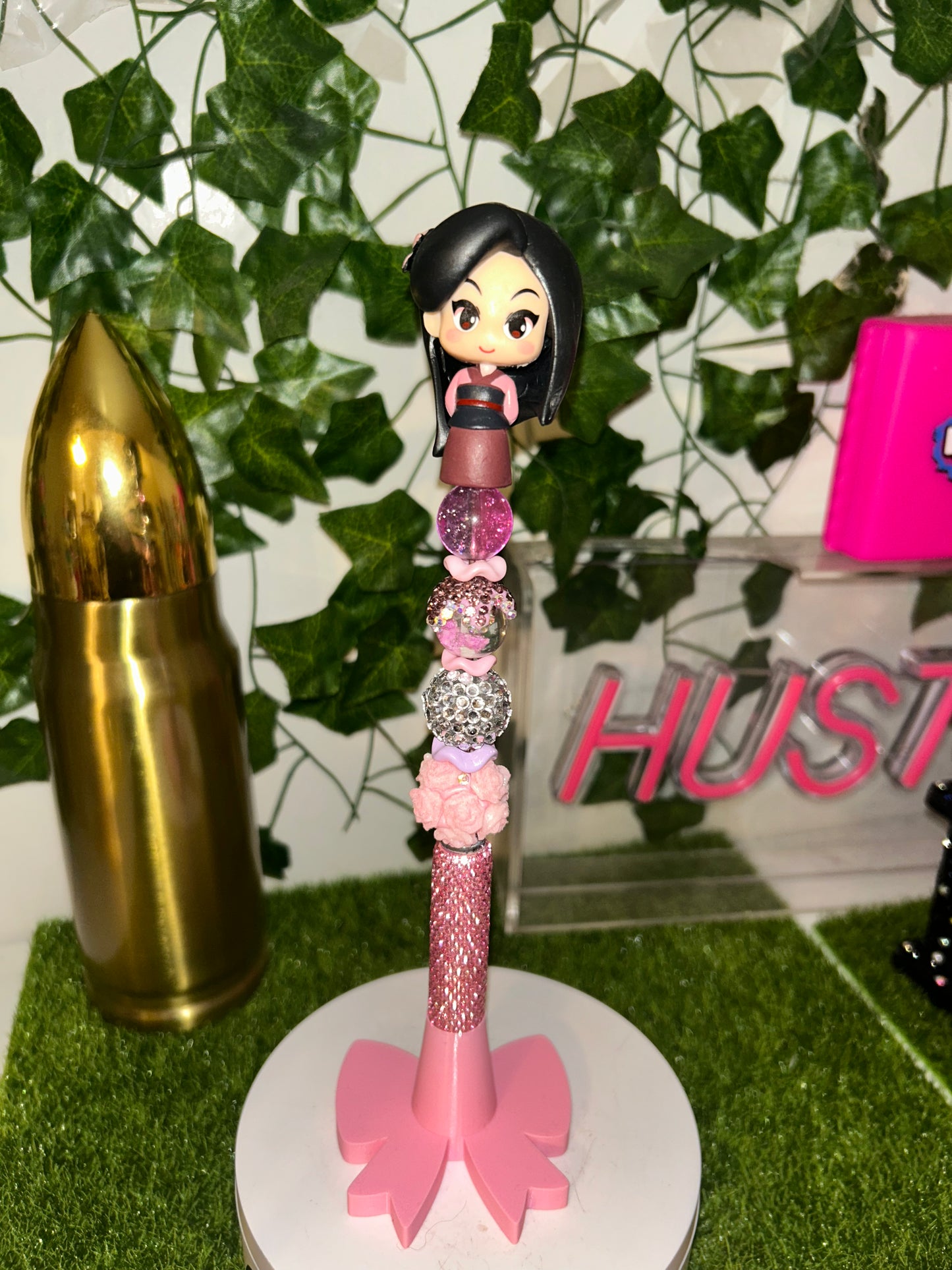 Girl bling stylus pen