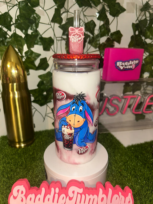 20oz donkey paint Snowglobe