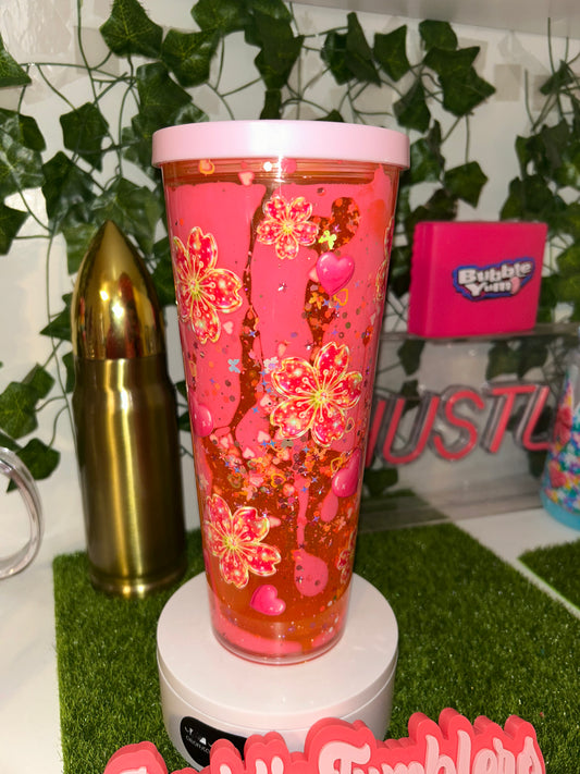 24oz Pink Betty Snowglobe